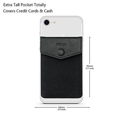 Phone Pocket 2 PACK - Smart Phone Stick-on Wallet with RFID