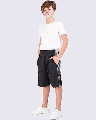 Blaward Kids Boys Basketball Compression Pants with Knee Pads 1 or