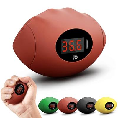  Hand Dynamometer Grip Strength Trainer - Electronic Hand Grip  Strength Tester Grip Strengthener Hand Exerciser Meter Digital Hand Grip  Training Gauge 265 Lbs / 120 Kgs for Sport Home School