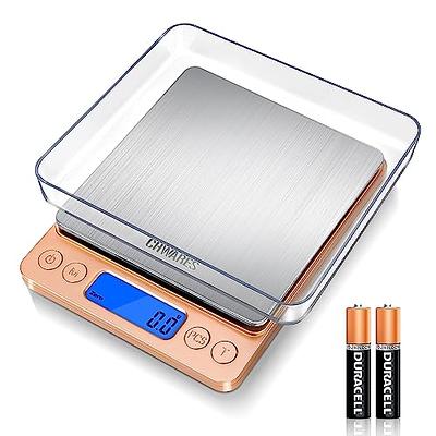 BAGAIL Digital Kitchen Scale Premium Stainless Steel Food Scales