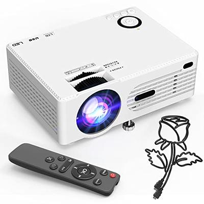 5G WiFi Bluetooth Projector, YABER Native 1080P Outdoor Movie Projector  with 350 Display, 18000L Home Theater Video Projector Support 4K ,4P/4D
