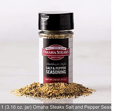 Omaha Steaks Omaha Steaks Seasoning Sampler (Garlic & Herb Seasoning, Omaha  Steaks Seasoning, Sweet Smoky Applewood Seasoning, Omaha Steaks Salt and  Pepper Seasoning, and Private Reserve Seasoning) - Yahoo Shopping