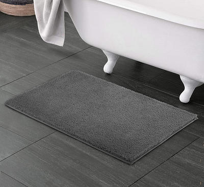 allen + roth 20-in x 32-in Taupe Cotton Bath Mat in the Bathroom Rugs & Mats  department at