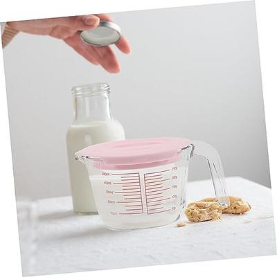 EXQUIMEUBLE Glass Graduated Cup Metal Measuring Cups Whisk Jigger Graduated Measuring  Cup Measure Cups Creamer Pitcher Mini Coffee Cups Milk Measuring Cup  Plastic Drinking Utensils With Scale - Yahoo Shopping