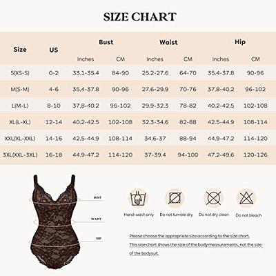 Popilush Tummy Control Shapewear Sleeveless V Neck Bodysuit Thong Body  Shaper