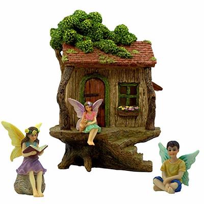 PRETMANNS Fairy Garden Accessories, Garden Fairy & Fairy Garden Furniture -  Fairy Garden Starter Kit for Miniature Fairy Garden - Fairy Garden