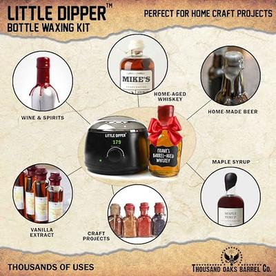 Little Dipper Bottle Sealing Wax Kit - Perfect for DIY Whiskey Making,  Alcohol Infusion, and Home Wine & Beer Bottling. Includes Wax Warmer,  Sealing Wax Beads, Stirring Sticks, and Instructions - Yahoo Shopping