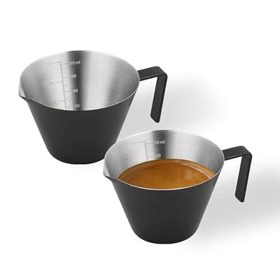 stainless steel measuring shot cup ounce