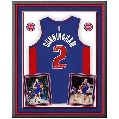 Men's Fanatics Branded Alec Burks Blue Detroit Pistons Fast Break Replica Jersey - Icon Edition