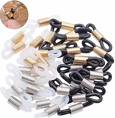 GBSTORE 40 Pcs Rubber Adjustable Eyeglass Chain Ends Eyeglasses Strap  Holder Spectacle Chain Loops for Eyeglass Chain(4 Colors) - Yahoo Shopping