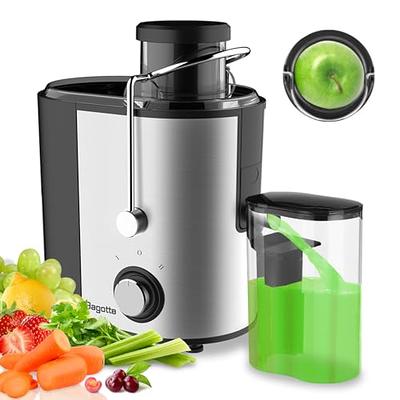 Bagotte Juicer Machines, Wide Mouth 3” Feed Chute Juicer Machines Vegetable  and Fruit, Easy to Clean,Centrifugal Juicer,High Juice Yield Dual-Speed Juice  Extractor with 304 Stainless Steel, BPA-Free - Yahoo Shopping