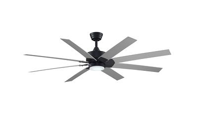 KAMLAM Bladeless Ceiling Fan with Light, 24