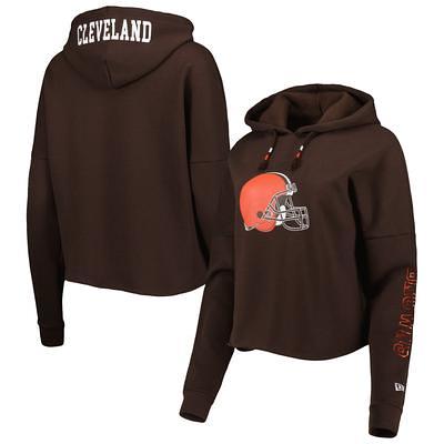 Pro Standard Brown Cleveland Browns Logo Pullover Hoodie