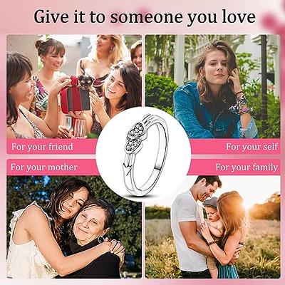 ChicSilver 925 Sterling Silver Ring High Polish Simple Heart Infinity Knot  Rings for Women Eternity Wedding Band Promise Rings Size 10 - Yahoo Shopping