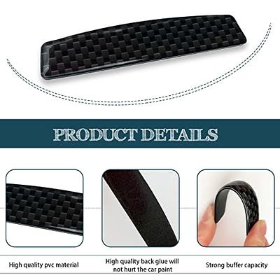 TYLife Car Door Edge Guard Door Sill Protector,5D Carbon Fiber Automotive  Anti-Collision Strip for Car Door Edge/Front and Rear Bumper,Fits for Most