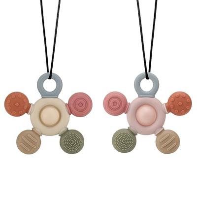 4 Pack Sensory Chew Collier pour les enfants tout-petits atteints