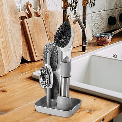 Grand Fusion Soap Dispensing Dish Brush, Set of 2