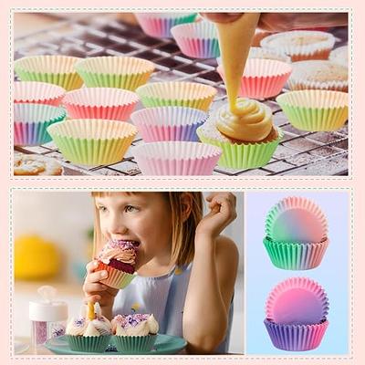 Baking Paper Cups, Cupcake Muffin Liners Wrappers Baking Cups