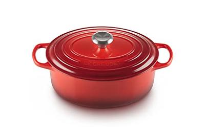 Food Network 7-qt. Ombre Enameled Cast-Iron Dutch Oven, Red, 7 QT - Yahoo  Shopping
