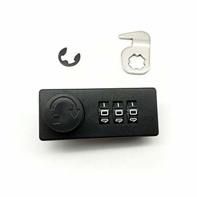 Tidorlou 4 Pack Combination Cabinet Lock, Password Coded Cabinet