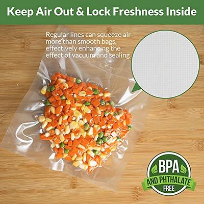 Food Vacuum Sealer Bags 2 Rolls 11x50' Food Magic Seal Vaccum Saver  Storage Bag