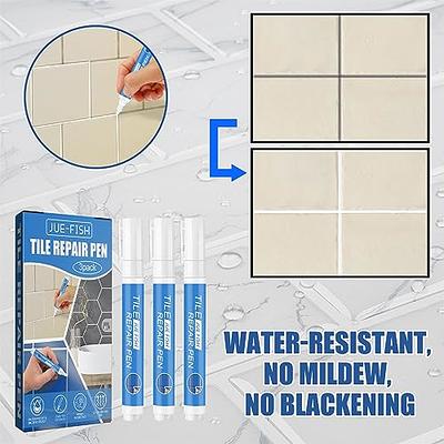 Grout Pen White Tile Paint Marker: Waterproof Grout Paint, Tile