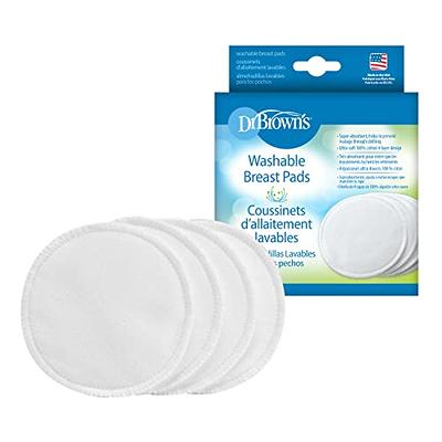 Dr. Brown's Disposable One-Use Absorbent Breast Pads for Breastfeeding and  Leaking - 100pk 