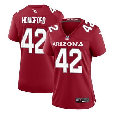 Hayden Howerton Men's Nike Cardinal Arizona Cardinals Custom Game Jersey Size: Small