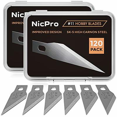  HTVRONT Craft Knife Set - 6 Pack Exacto Knife Set with Safety  Cap, Use as Pen Knife, Hobby Knife, Precision Knife, Paper knife, Exacto  Knife for Crafting and Art, Easy to