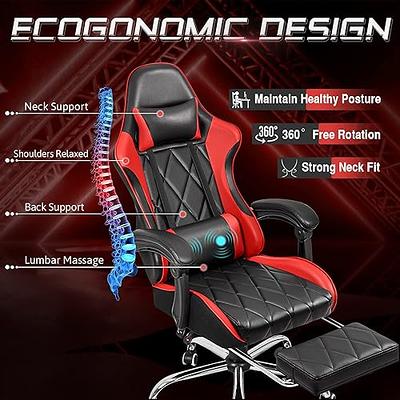 Gaming Footrest High Back Esports Computer Racing Chairs Height Adjust -  general for sale - by owner - craigslist