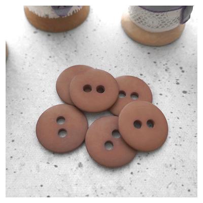 Sierra Brown Buttons, 23mm .90 Inch - 6 Vtg Nos Soft Matte Cappuccino  Sewing Buttons with Large Sew-Through Holes P316 - Yahoo Shopping