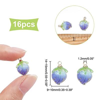 Pandahall Resin Charms Dangle Pendants for Bracelet Necklace Earring  Jewelry Making