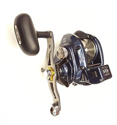 Daiwa Lexa-LC 5.5:1 Line Counter Right Hand Baitcast Fishing Reel w/ Power  Handle - LEXA-LC400PWR-P - Yahoo Shopping