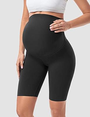 Buttergene Maternity Shorts Over Belly Maternity Biker Shorts Pregnancy  Shorts Athletic Workout Bike Running Shorts Pants - Yahoo Shopping