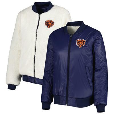 Chicago Bears Antigua Course Full-Zip Vest - Oatmeal