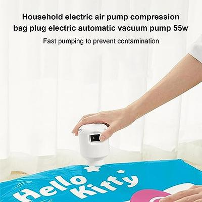 Space Saver Vacuum Electric Pump, Vacuum Storage Bags with Electric Air  Pump, Space Saver Bags Compression Storage Bags, Vacuum Sealer Bags for  Clothes Storage, Beddings, Comforters and Travelling - Yahoo Shopping