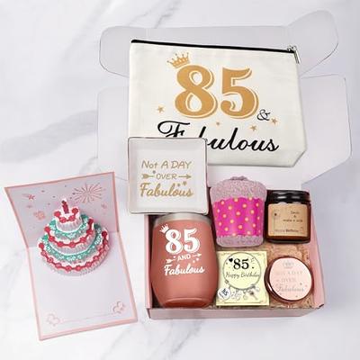 Buy Kaqqeti 85th Birthday Gifts for Women, Gifts for 85 Year Old Woman,  1939 Birthday Gifts Women, Birthday Gifts for Women Turning 85, 85th  Birthday Gifts for Mother Tumbler 20oz Online at