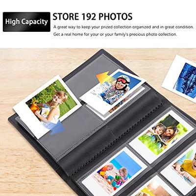 1DOT2 Luxury Fabric Photo Album 4x6 with Writing Space Acid Free Pockets Holds 300 Photos with Memo, 3 per Pages Photobook Album for Wedding