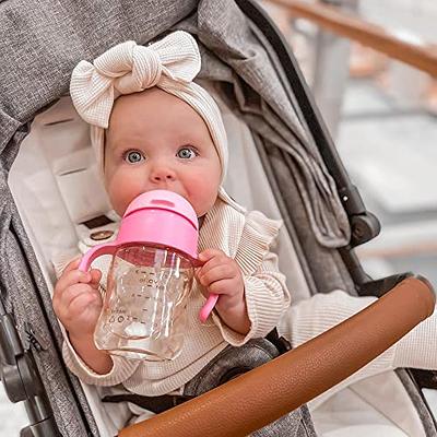 Evorie Tritan Toddler Sippy Cup with Silicone Straw Spill-Proof