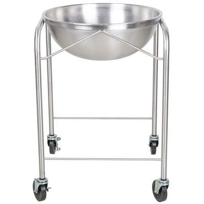 Vollrath 79302 Stainless Steel Mobile Mixing Bowl Stand with 30 Qt. Mixing  Bowl and Tray Slides