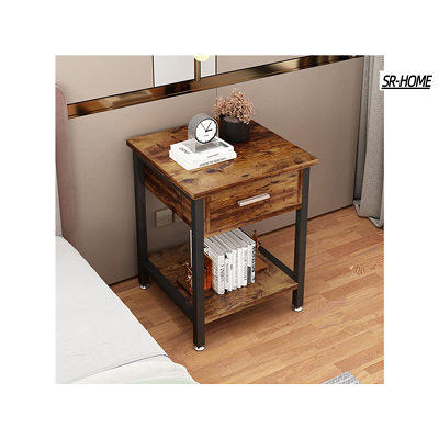 Nightstands, End Table, Bedside Table With Drawers And Shelf, Bedroom -  Yahoo Shopping