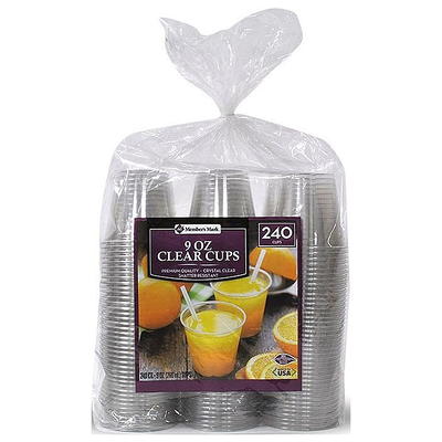 Member's Mark Clear Plastic Cups (16 oz,132 Ct.)