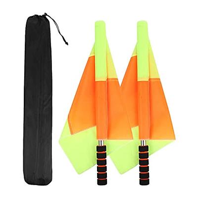 GANAZONO Volleyball Gear 2pcs Sports Referee Flags Linesman Flags Training  Flags with Sponge Handle for Football Competition Match Mini Football Mini  Football Mini Football Mini Football - Yahoo Shopping