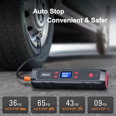 150PSI 6000mAh Rechargeable Air Compressor: Portable & Wireless Inflator  Pump for Car, Motorcycle & Bike Tires