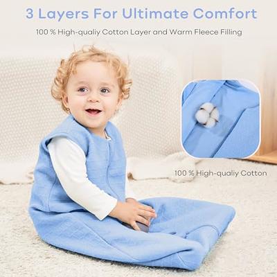 Yoofoss Baby Sleep Sack 6-12 Months, 2.0 TOG Baby Wearable Blanket