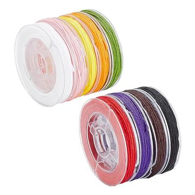 Wholesale SUNNYCLUE 1 Roll 70m Satin Rattail Cord 1mm Silk Trim