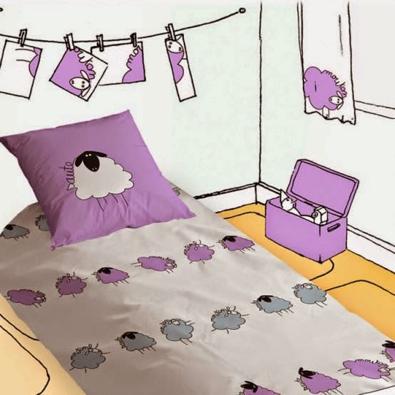 أشكال مضحكة من أغطية الفراش للاطفال Funny-kids-bedding-by-SeleneGaia-16-554x554