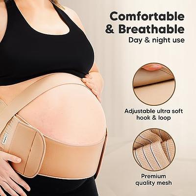 Pregnancy Support Belt, Comfortable Maternity Belly Band & Support