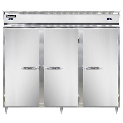 Continental Refrigerator 1RSES-N-SS-HD 18 Half Door Shallow Depth Narrow  Reach-In Refrigerator - Yahoo Shopping