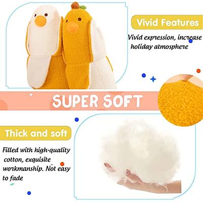 Cartoon Banana Duck Plush Toy, Super Soft Banana Animal Stuffed Toy Cute  Pillow For Girls And Boys, 19.7 Inches, White 